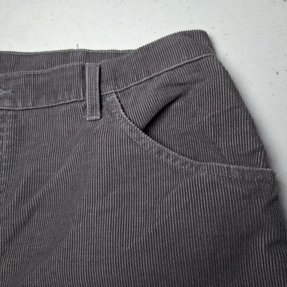Vintage Roebucks Corduroys Corduroy Pants Men 36x29.5 Gray Classic READ - Picture 8 of 15